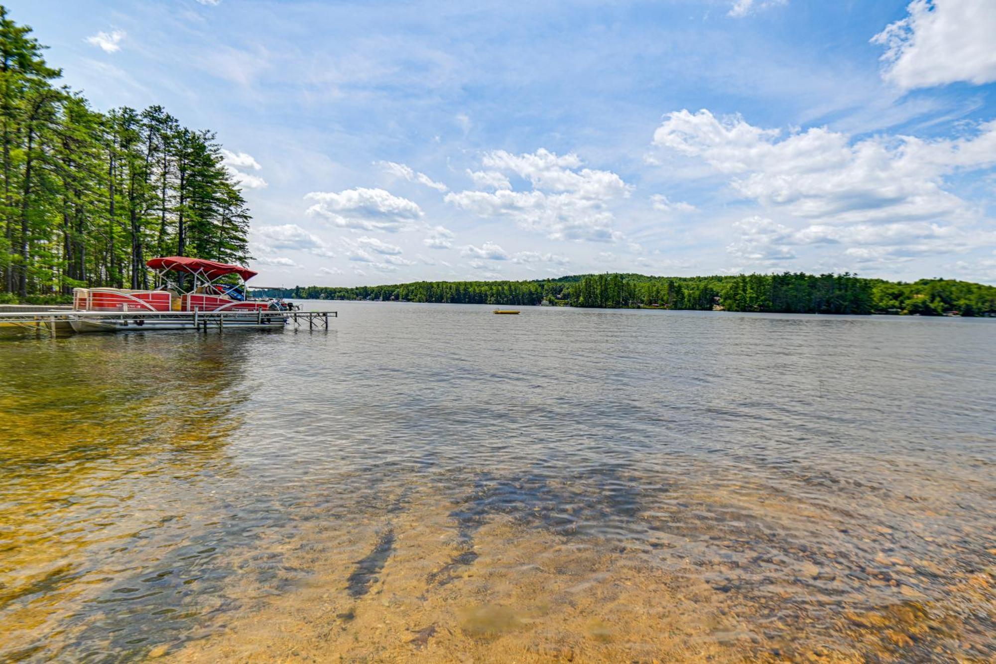 Square Pond Vacation Rental With Boat Dock And View! Acton Extérieur photo