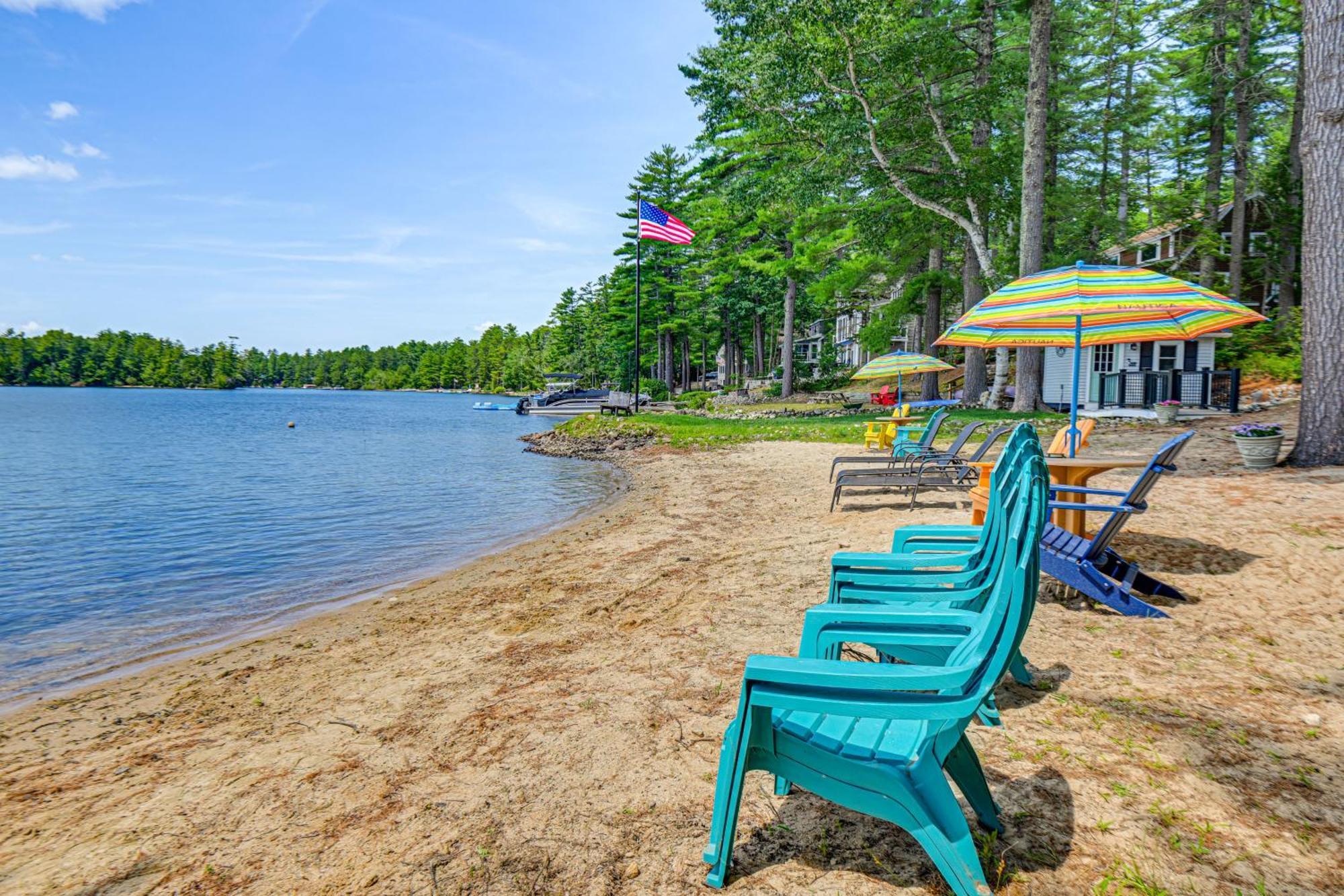 Square Pond Vacation Rental With Boat Dock And View! Acton Extérieur photo