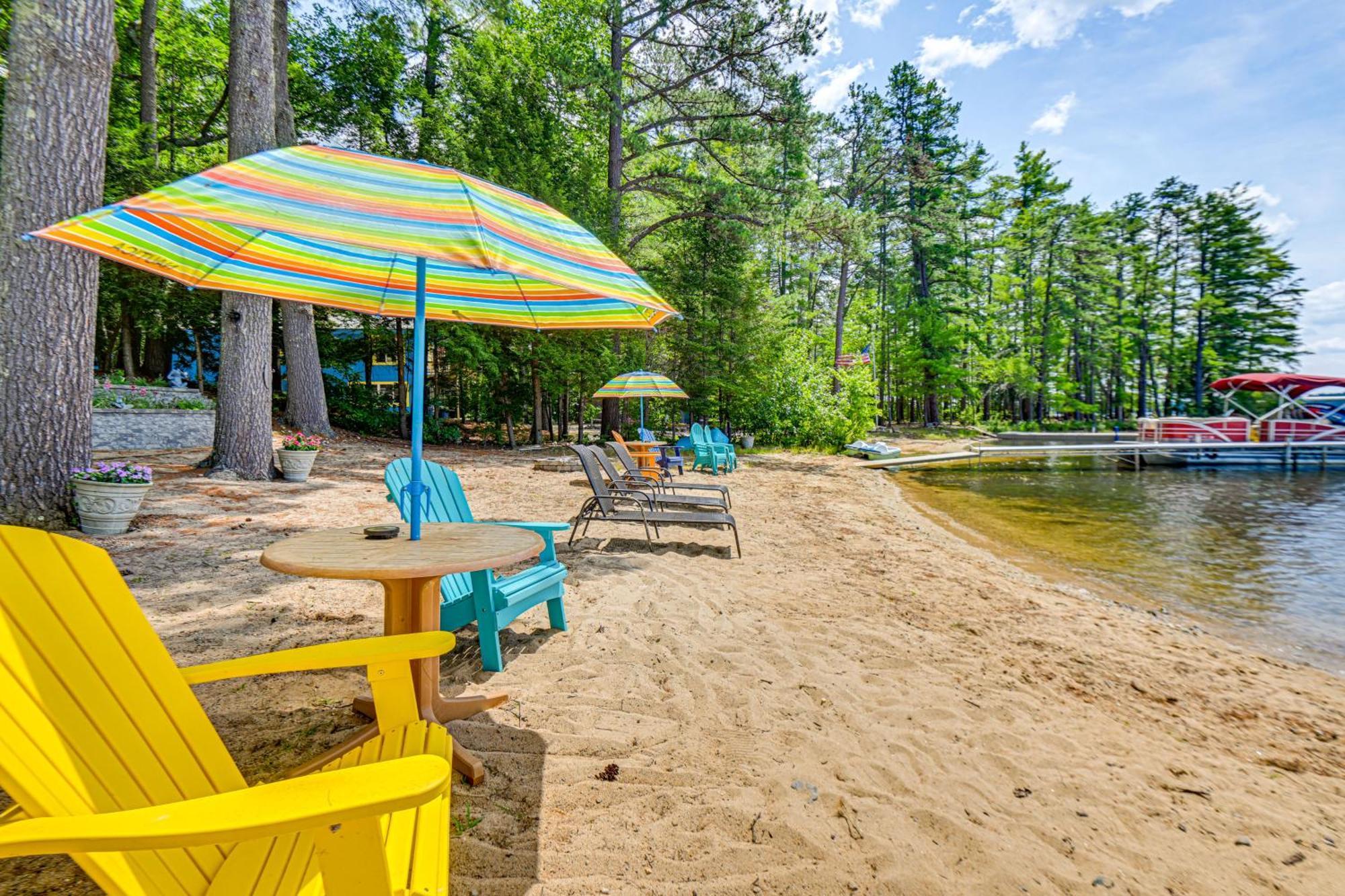 Square Pond Vacation Rental With Boat Dock And View! Acton Extérieur photo