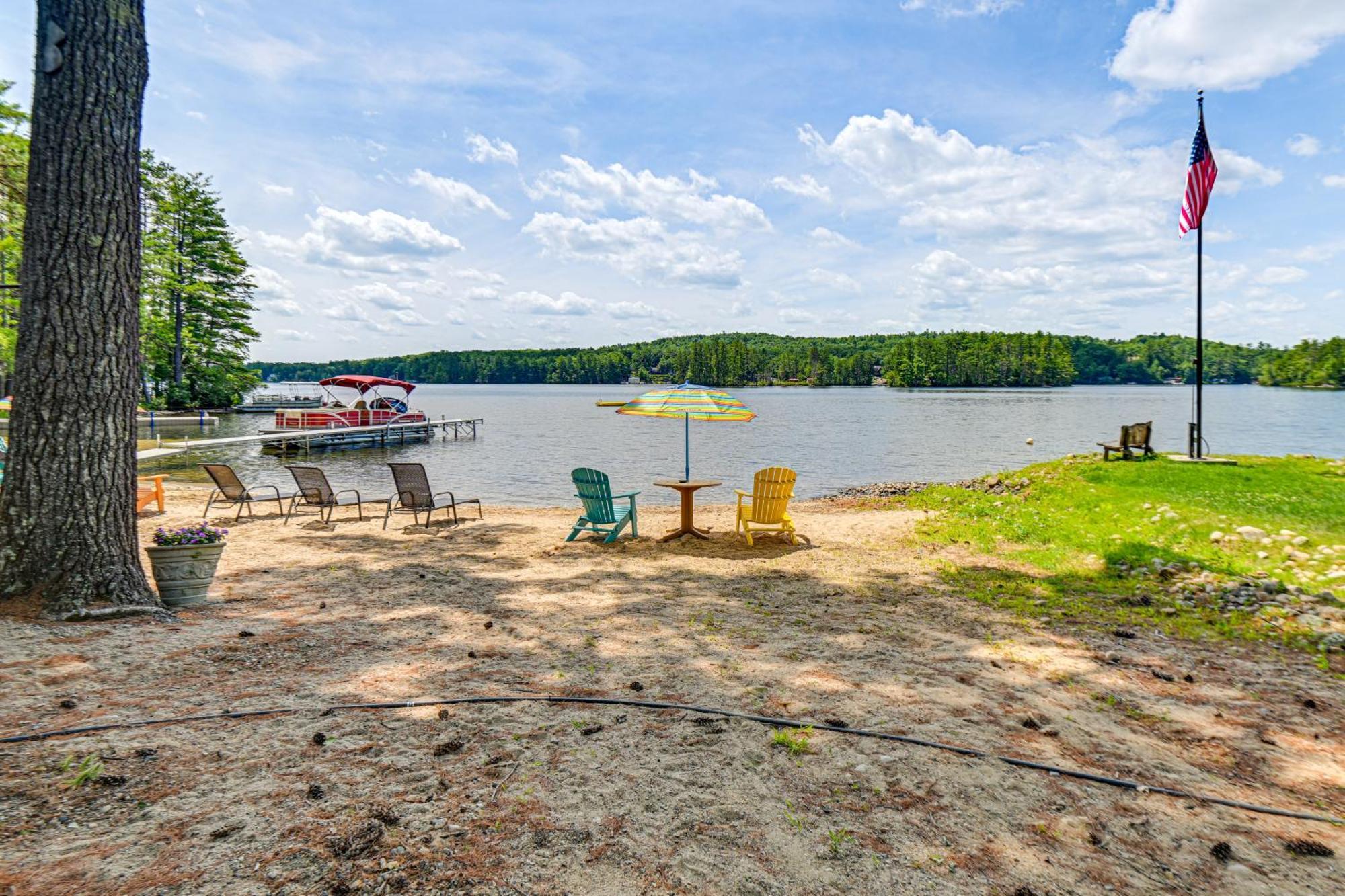 Square Pond Vacation Rental With Boat Dock And View! Acton Extérieur photo